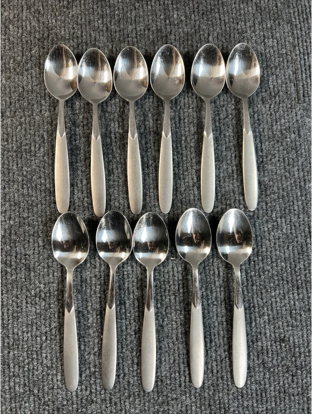 Oneida Cambridge Stainless Steel Flatware Set Of 11 Teaspoons